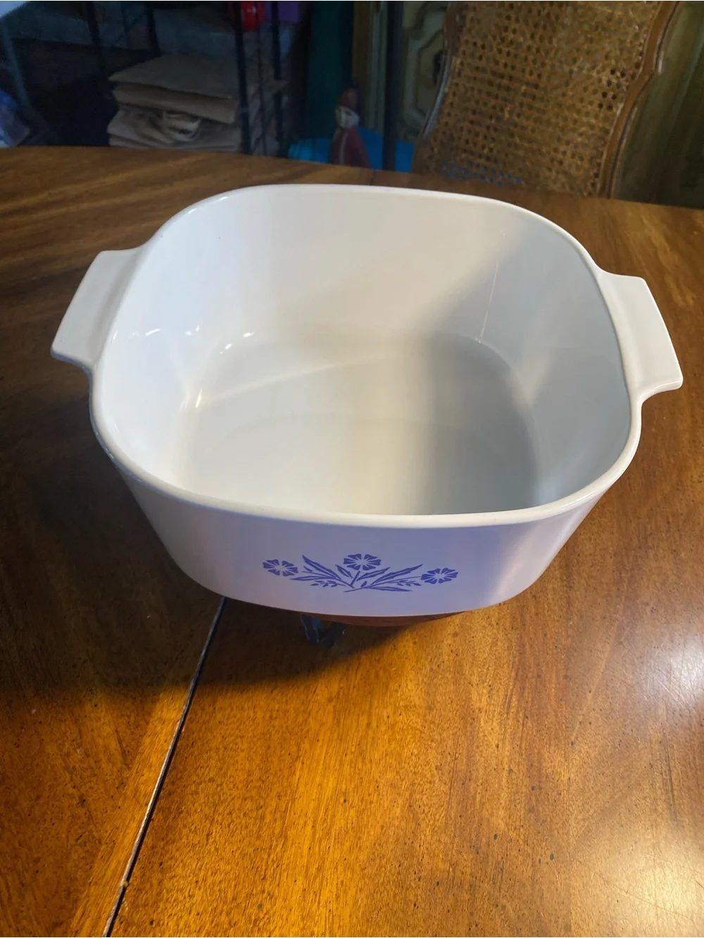 Corningware 5 Qt Cornflower Casserole Pan